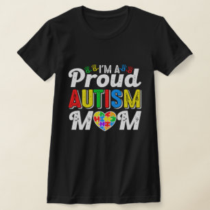 自閉症の子の母として誇りを持って Tシャツ