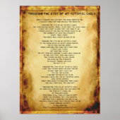 自閉症の子供の目を通して ポスター (正面)