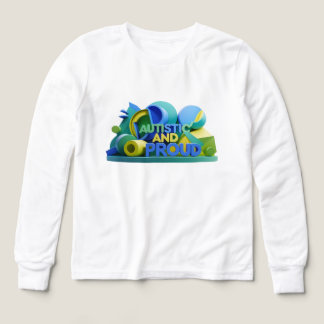 自閉症の子供Tシャツ: 自分に誇りを持とう