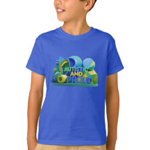 自閉症の子供Tシャツ: 自分に誇りを持とう