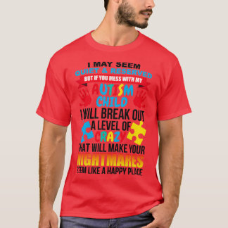 自閉症の子1 Tシャツ
