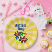 自閉症の学校/イベント紙プレート9" ペーパープレート (パーティー)