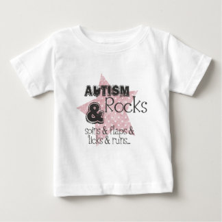 自閉症の岩 ベビーTシャツ