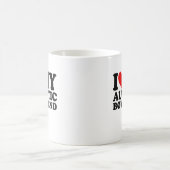 自閉症の彼氏が大好き コーヒーマグカップ (中央)