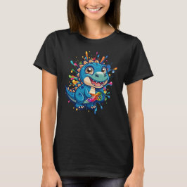 自閉症の恐竜 Tシャツ