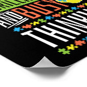 自閉症の息子の娘話は私が ポスター (角)