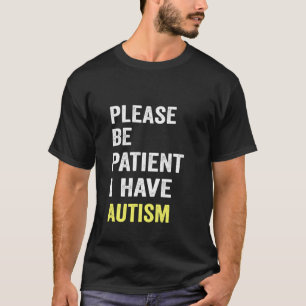 自閉症の患者を治療して下さい Tシャツ