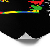 自閉症の意識が理解する女性の愛 ポスター (角)