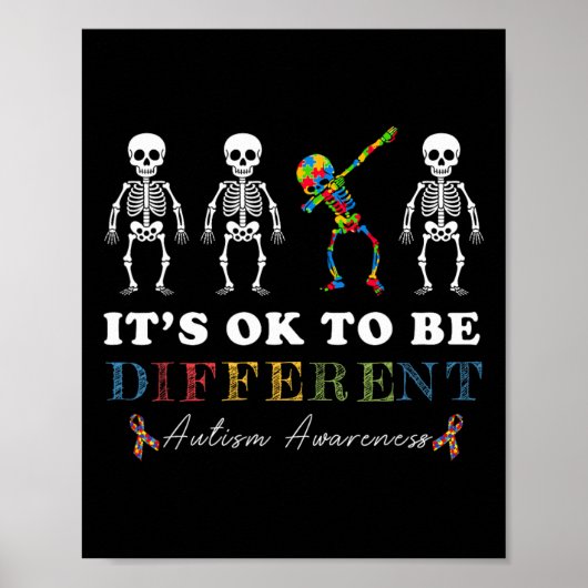 自閉症の意識が衰えて違ういるのは大丈夫だ ポスター (正面)