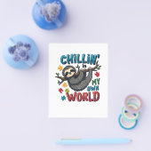 自閉症の意識が衰える私の世界で寒い チラシ (シングル)