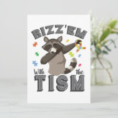 自閉症の意識はオポサムとリズーム 招待状 (スタンド正面)