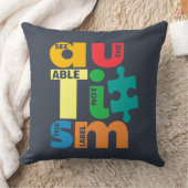 自閉症の意識はラベルではない可能性を参照 クッション (ブランケット)