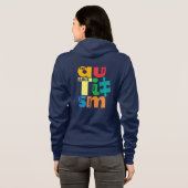 自閉症の意識はラベルではない可能性を参照 パーカ (裏面フル)