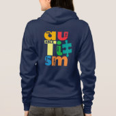 自閉症の意識はラベルではない可能性を参照 パーカ (裏面)