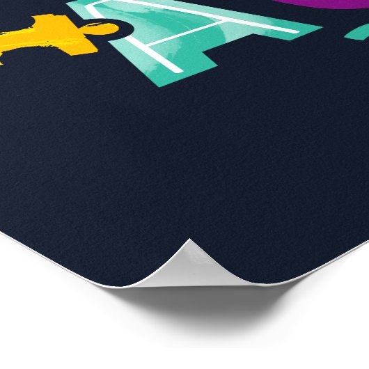 自閉症の意識は自分の独自性を手放さない ポスター (角)