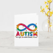 自閉症の意識を受け入れる理解Love Asd Suppor カード (黄色い花)