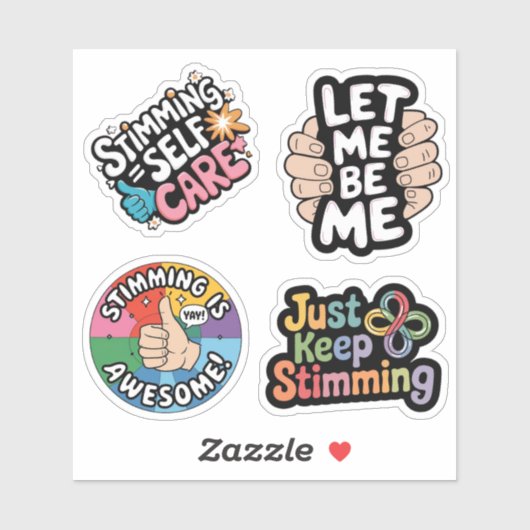 自閉症の意識を抑圧することは、自分自身である シール (シート)