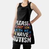 自閉症の意識を持っている患者さんでいてほしい エプロン (インサイチュ)