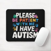 自閉症の意識を持っている患者さんでいてほしい マウスパッド (マウス)