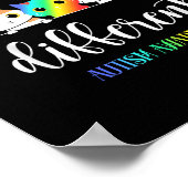 自閉症の意識を持つCatはOk 違うだ ポスター (角)