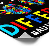 自閉症の意識ゲーム違うでクールもいい ポスター (角)