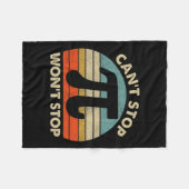 自閉症の意識母の生活の女性の母ギ フリースブランケット (正面(横))