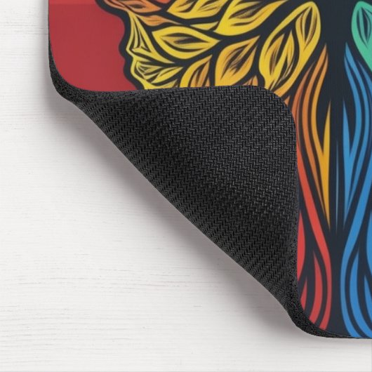 自閉症の意識気に- -マウスパッド マウスパッド (コーナー)