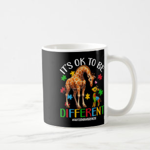 自閉症の意識違うを持つことはGiraffe Lo コーヒーマグカップ