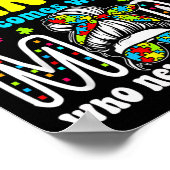 自閉症の意識2025は手来動Aではない ポスター (角)