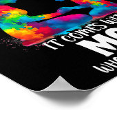 自閉症の意識2025は手来動Aではない ポスター (角)