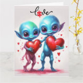 自閉症の愛 カード (黄色い花)