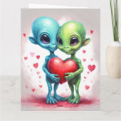 自閉症の愛 カード (裏面)