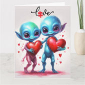 自閉症の愛 カード (正面)