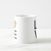 自閉症の愛 コーヒーマグカップ (中央)