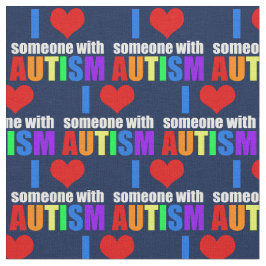 自閉症の愛 ファブリック