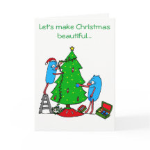 自閉症の慈善団体のために美しいクリスマス