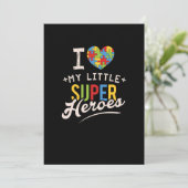 自閉症の月Tシャツ(特別教育先生) セーブザデート (スタンド正面)