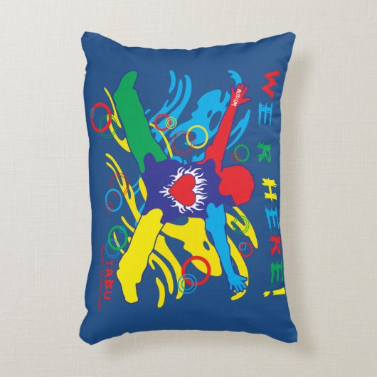 自閉症の枕 アクセントクッション (正面(垂直))