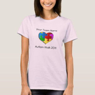 自閉症の歩行の2011年のワイシャツ Tシャツ