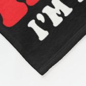 自閉症の母がヒーローグルーヴィ乱雑Bun自閉症Aw フリースブランケット (角)