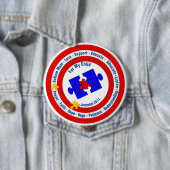 自閉症の母の丸ボタン 缶バッジ (インサイチュ)