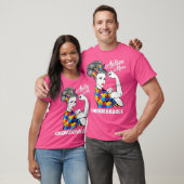 自閉症の母の壊れない自閉症意識のギフト Tシャツ (ユニセックス)