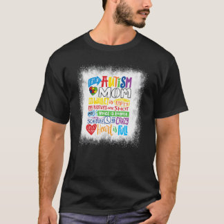 自閉症の母親として誇りを持って I'm An Autism Mom ウォール Tシャツ