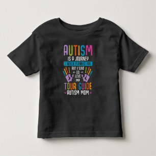 自閉症の母親の家族が自閉症の子どもを支える トドラーTシャツ