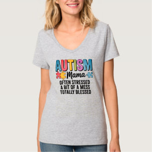 自閉症の母 Tシャツ
