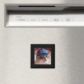 自閉症の猫を飼っている時は我慢しておもしろいくれ マグネット (インサイチュ (食洗機))