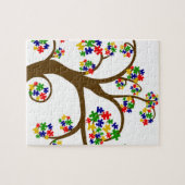 自閉症の生命の樹 ジグソーパズル (横)