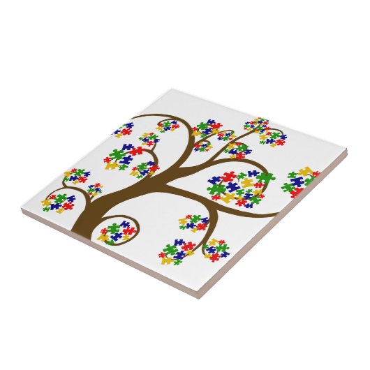 自閉症の生命の樹 タイル (側面)