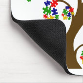 自閉症の生命の樹 マウスパッド (コーナー)