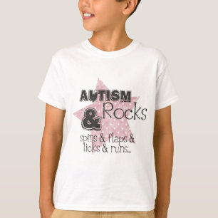 自閉症の石 Tシャツ